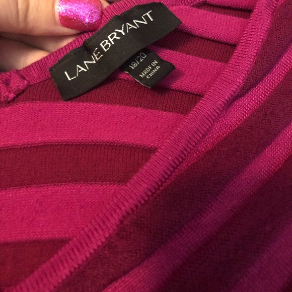 Lane Bryant pink sweater size 18/20 - Picture 2 of 4
